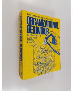 Kirjailijan Andrzej A. Huczynski käytetty kirja Organizational behaviour : an introductory text