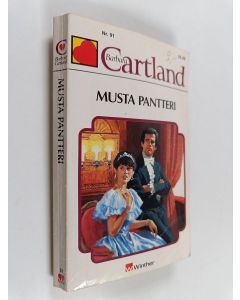 Kirjailijan Barbara Cartland käytetty kirja Musta pantteri