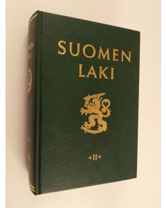 käytetty kirja Suomen laki 1998 osa 2