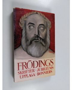 Kirjailijan Gustaf Fröding käytetty kirja Skrifter av Gustaf Fröding Brev