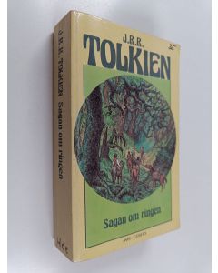 Kirjailijan John Ronald Reuel Tolkien käytetty kirja Sagan om ringen
