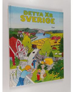 Kirjailijan Stig Weimar käytetty kirja Detta är Sverige