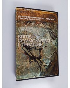 Kirjailijan M. S. Bradbury käytetty kirja British & commonwealth literature