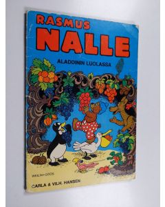 Kirjailijan Carla Hansen käytetty kirja Rasmus Nalle Aladdinin luolassa