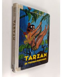 Kirjailijan Edgar Rice Burroughs käytetty kirja Tarzan ja Tarzan-kaksoset