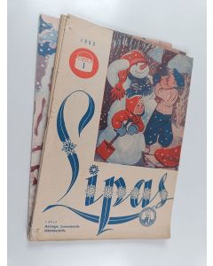 käytetty teos Lipas 1-6/1953 + joulunumero