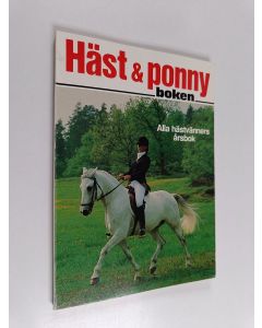Kirjailijan Barbro Scherrer käytetty kirja Häst & ponnyboken 14