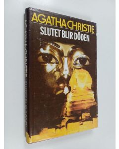 Kirjailijan Agatha Christie käytetty kirja Slutet blir döden