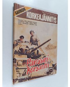 käytetty kirja Aavikon Korkeajännitys 12/1981 : Panssarikersantti