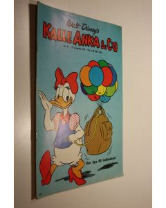 Kirjailijan Walt Disney käytetty teos Kalle Anka & Co n:o 33/67