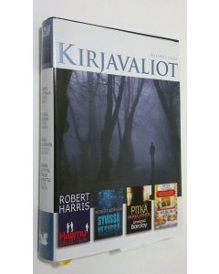 käytetty kirja Kirjavaliot : Harris, Robert : Haamukirjoittaja ; Kurson, Robert : Syvissä vesissä ; Barclay, Linwood : Pitkä painajainen ; Pezzeli, Peter ; HIEman hellyyttä, ripaus rakkautta