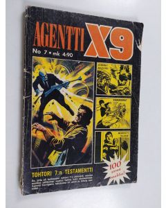 käytetty kirja Agentti X9 7/1975