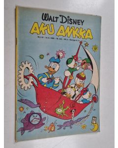 Kirjailijan Walt Disney käytetty teos Aku Ankka 33/1968
