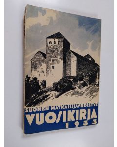 käytetty kirja Suomen matkailijayhdistyksen vuosikirja 1933