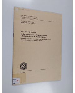 Kirjailijan Ilkka Laitakari & Eero Pokki käytetty teos Geological observations from the Päijänne tunnel, construction phase 1, Hl. Koski - Asikkala