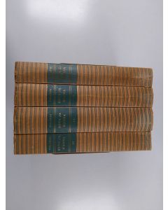 Kirjailijan Leo Tolstoi käytetty kirja Sota ja rauha 1-4