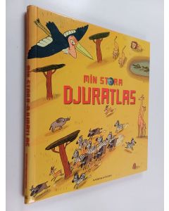 Kirjailijan Éric Mathivet käytetty teos Min stora djuratlas