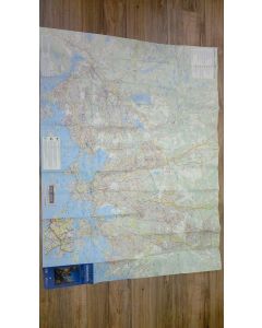 käytetty teos Ulkoilukartta = Friluftskarta - pääkaupunkiseutu = huvudstadsregionen 1999