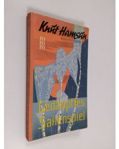 Kirjailijan Knut Hamsun käytetty kirja Gedämpftes Saitenspiel
