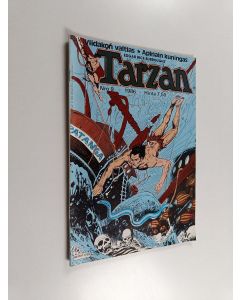 Kirjailijan Edgar Rice Burroughs käytetty teos Tarzan 9/1986