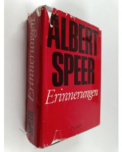 Kirjailijan Albert Speer käytetty kirja Erinnerungen