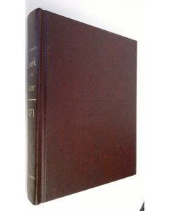 Kirjailijan William Benton käytetty kirja Britannica Book of the Year 1971 - Events of 1970