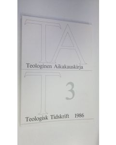 käytetty kirja Teologinen aikakauskirja 3/1986