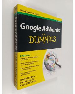 Kirjailijan Howie Jacobson & Joel McDonald ym. käytetty kirja Google AdWords For Dummies