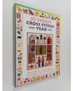 Kirjailijan Jo Verso käytetty kirja Jo Verso's cross stich year : 1001 motifs to celebrate the events of the seasons