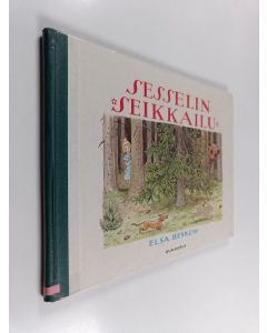 Kirjailijan Elsa Beskow käytetty kirja Sesselin seikkailu : saturuno - ja lapsi saa täydentää sen riimit