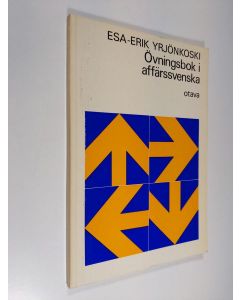 Kirjailijan Esa-Erik Yrjönkoski käytetty kirja Övningsbok i affärssvenska