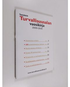 käytetty kirja Suomen turvallisuusalan vuosikirja 2009-2010