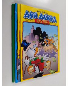 Kirjailijan Walt Disney käytetty teos Aku Ankka Ekstra nrot 4, 12-13 ja 15/2012