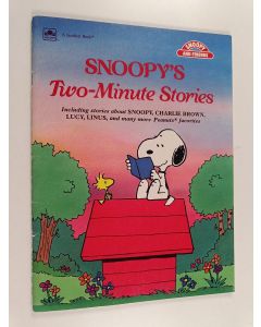 Kirjailijan Justine Korman käytetty teos Snoopy's Two-minute Stories