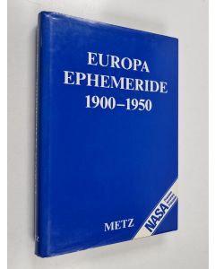 käytetty kirja Europa ephemeride 1900-1950
