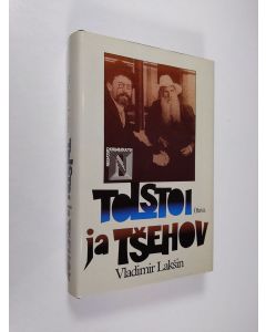 Kirjailijan Vladimir Laksin käytetty kirja Tolstoi ja Tsehov