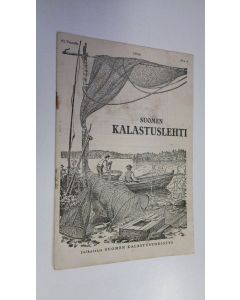 käytetty kirja Suomen kalastuslehti n:o 4/1936