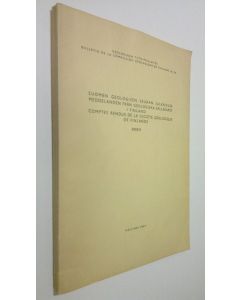 käytetty kirja Suomen geologisen seuran julkaisuja 36
