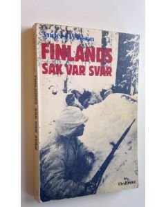 Kirjailijan Anders Persson käytetty kirja Finlands sak var svår