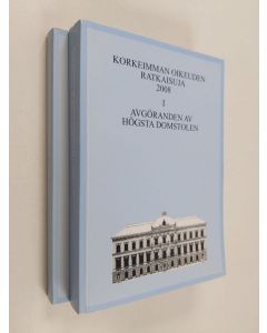 käytetty kirja Korkeimman oikeuden ratkaisuja 2008 1-2