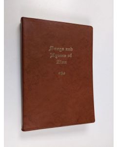 käytetty kirja Songs and Hymns of Zion