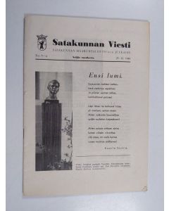 käytetty teos Satakunnan viesti 3-4/1948