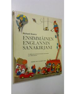 Kirjailijan Richard Scarry käytetty kirja Ensimmäinen englannin sanakirjani