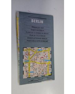 käytetty teos Berlin city map = Stadtplan Berlin = Plano de la Ciudad de Berlin = Plan de ville Berlin = Stadtsplattegrond Berlijn = Pianta della citta di berlino