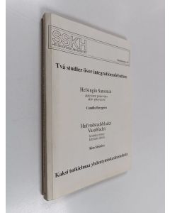 käytetty kirja Två studier över integrationsdebatten Kaksi tutkielmaa yhdentymiskeskustelusta