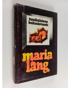 Kirjailijan Maria Lang käytetty kirja Tanskalainen kaksoisvuode