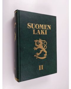 käytetty kirja Suomen laki 2010 osa 2