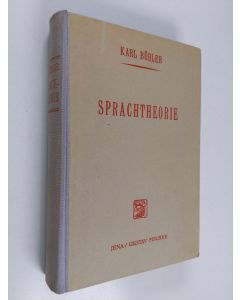 Kirjailijan Karl Bühler käytetty kirja Sprachtheorie