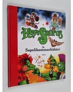 Kirjailijan Kiti Kokkonen käytetty kirja Hevisaurus ja sapelihammaslääkäri