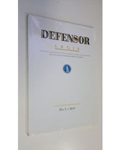 käytetty kirja Defensor legis n:o 2/2015